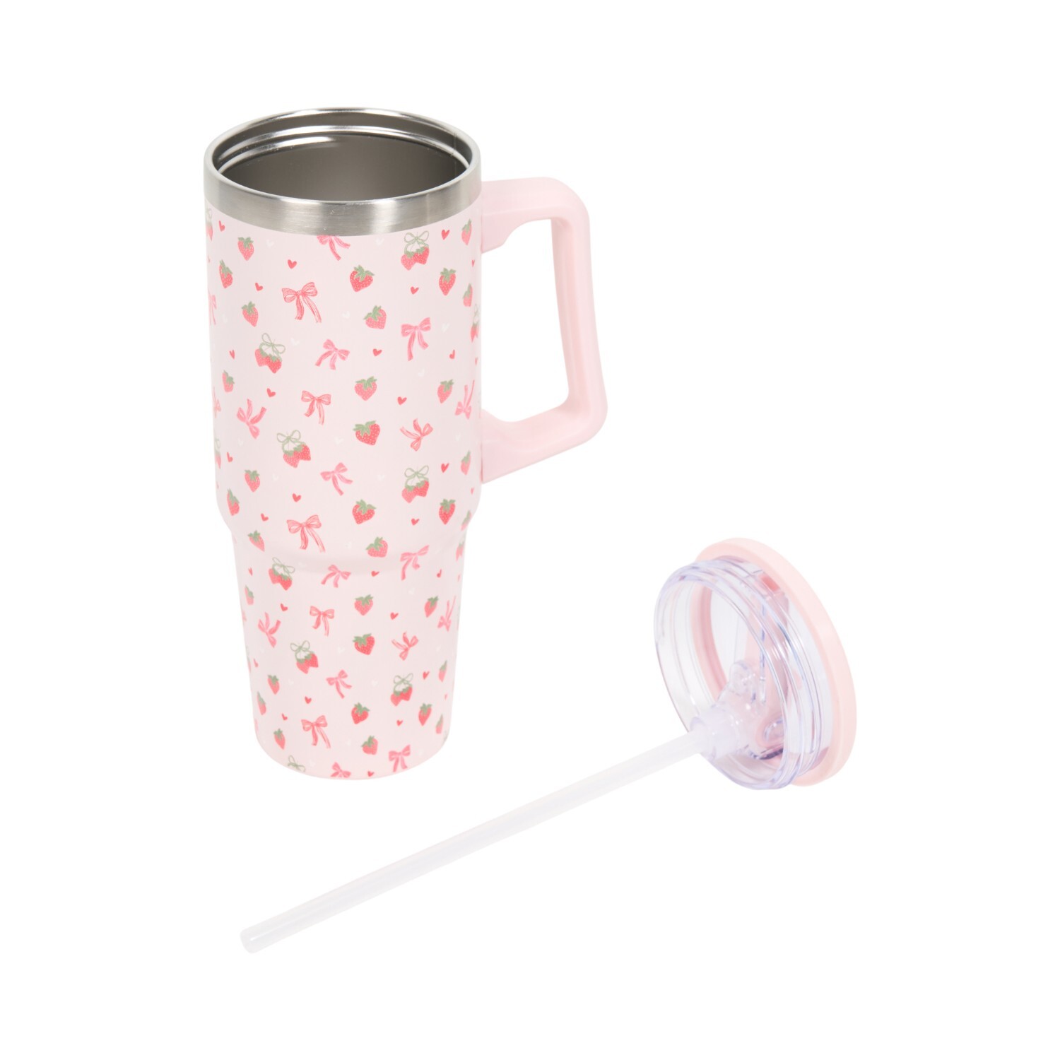 Nitro Berry Sweet Tumbler with Lid Pink Image 4