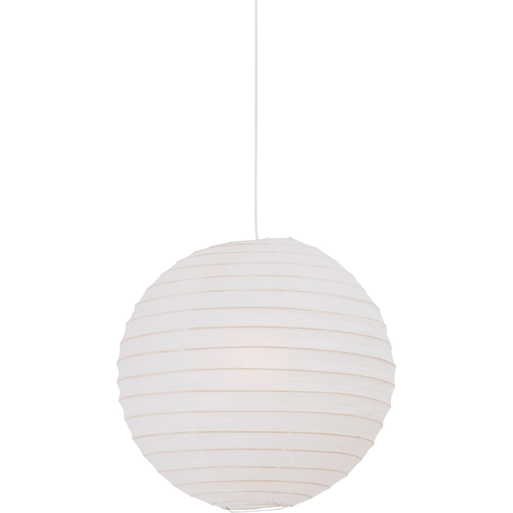 Nordlux Riso 40 White Rice Paper Pendant Light Image