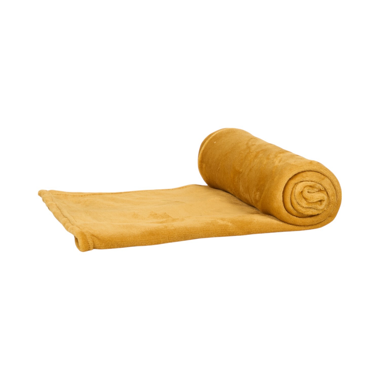 Ochre Supersoft Throw Ochre Image 1