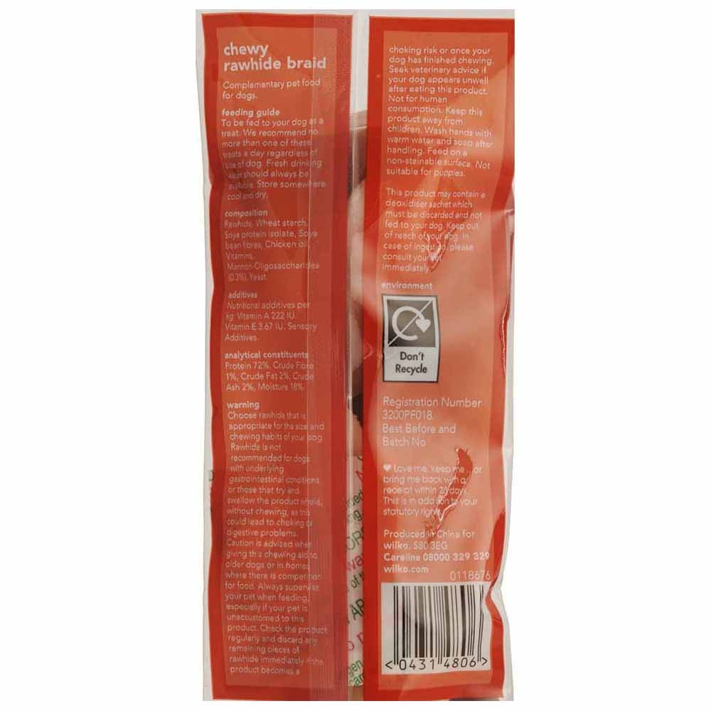 Wilko Small Rawhide Dog Treat 55g Image 4