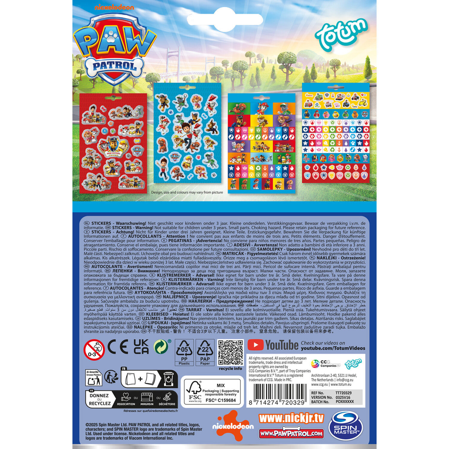 Paw Patrol Sticker Booklet Image 2