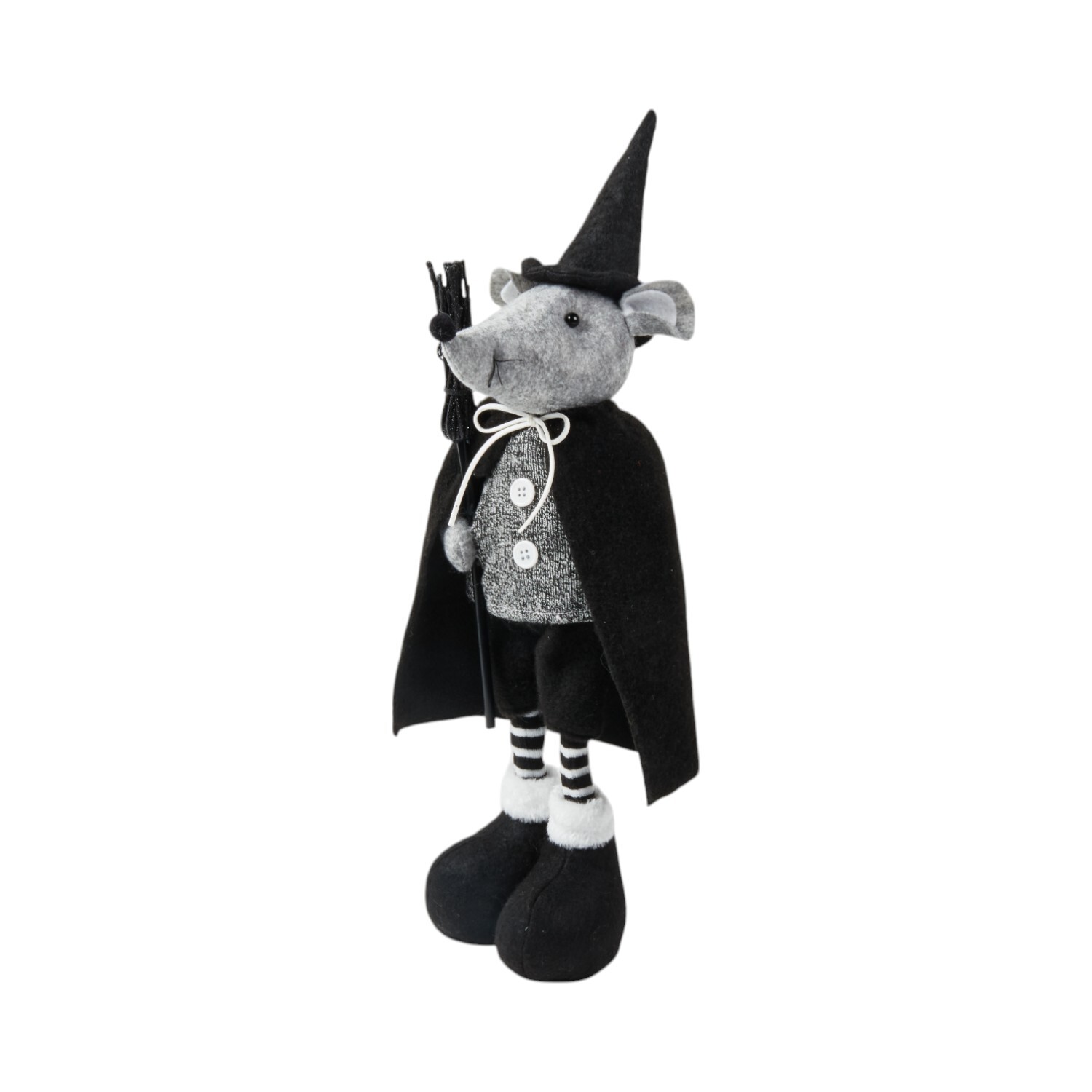 Festive Halloween Standing Mouse Black Image 2