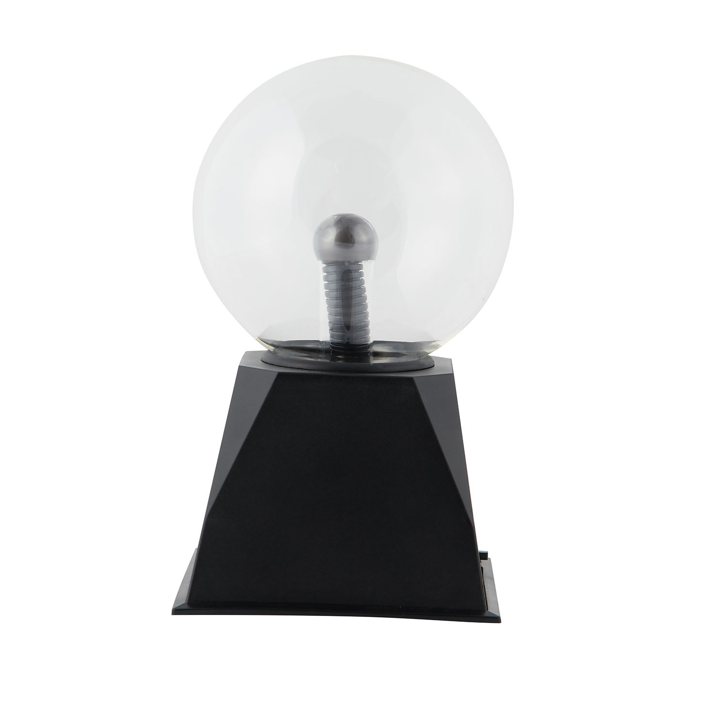 Plasma Ball with USB Cable - Black and Clear Image 4
