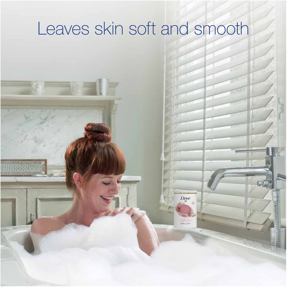 Dove Peony and Rose Renewing Care Bath Salts 900g Wilko