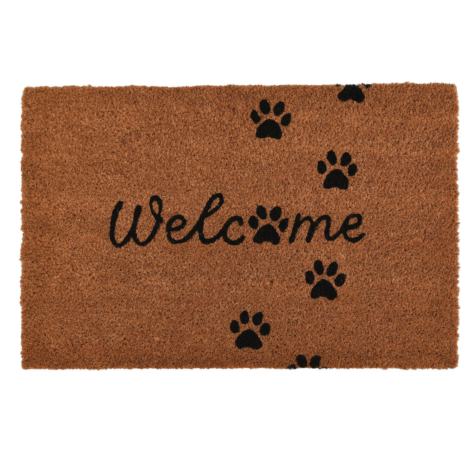 Pet Printed Coir Mat - Brown Image 1