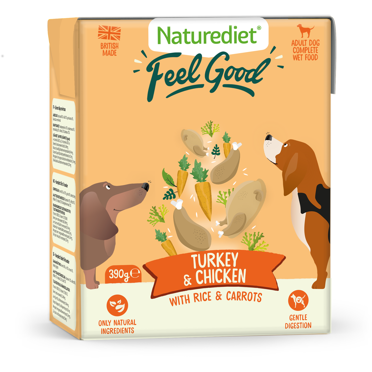Naturediet Feel Good Wet Dog Food - Turkey and Chicken Image 2