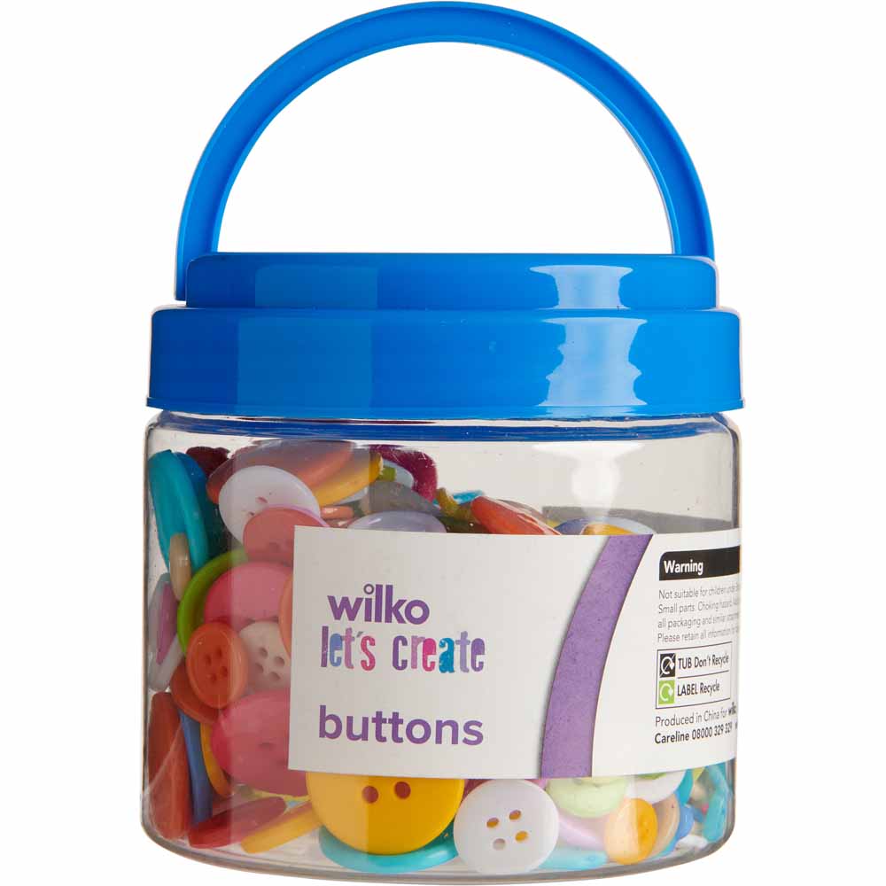 Wilko Tub of Buttons Image