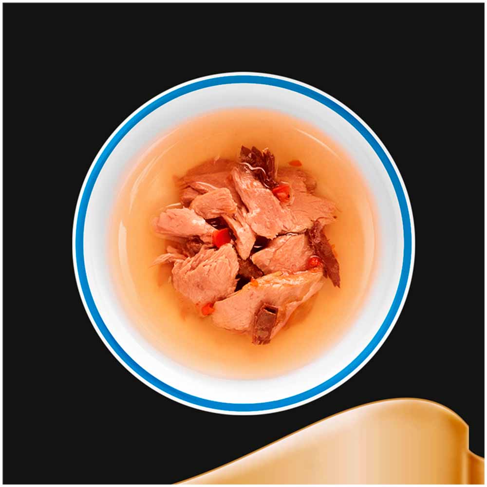 Sheba Classic Soup Tuna Fillets Cat Food 4 x 40g Image 3