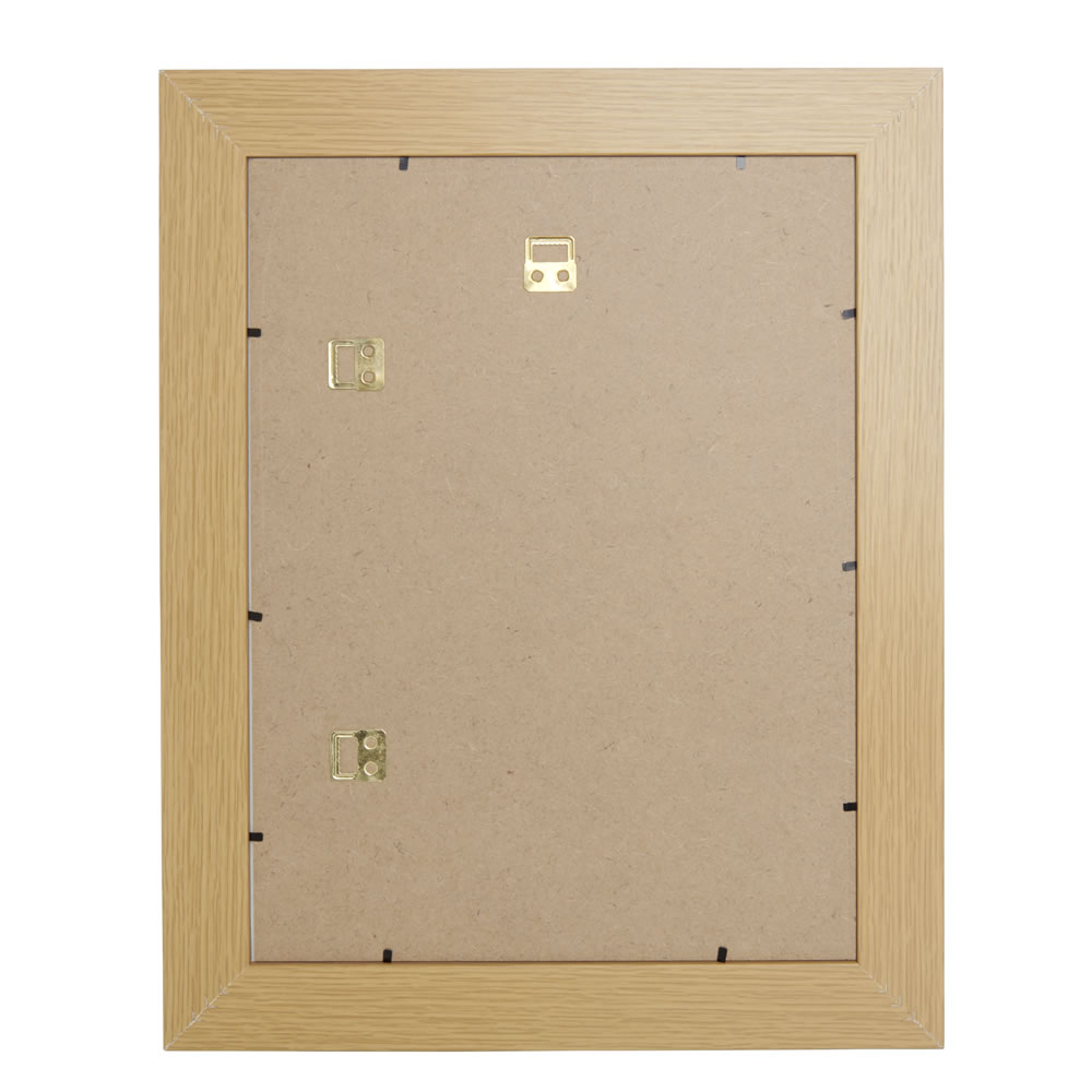 Wilko Oak Effect Photo Frame 16 x 12 Inch Wilko