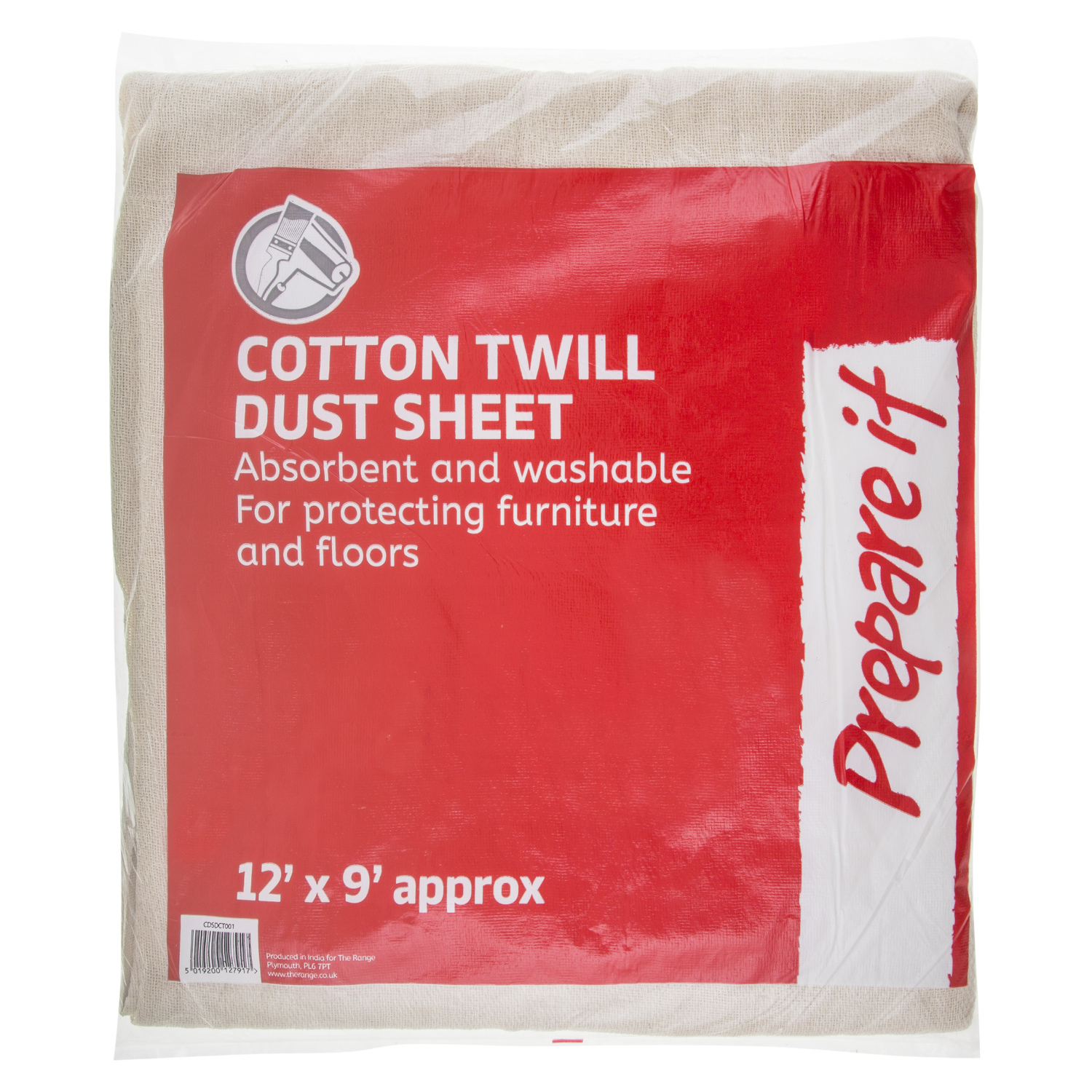 Prepare It Cotton Dust Sheet Image