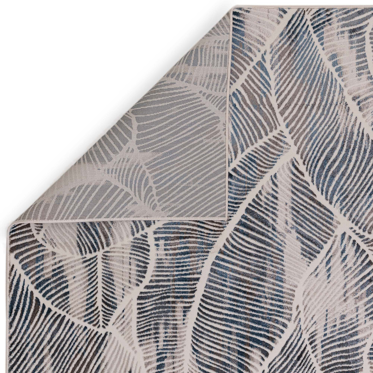 Inky Leaf Rug 120cm Image 4