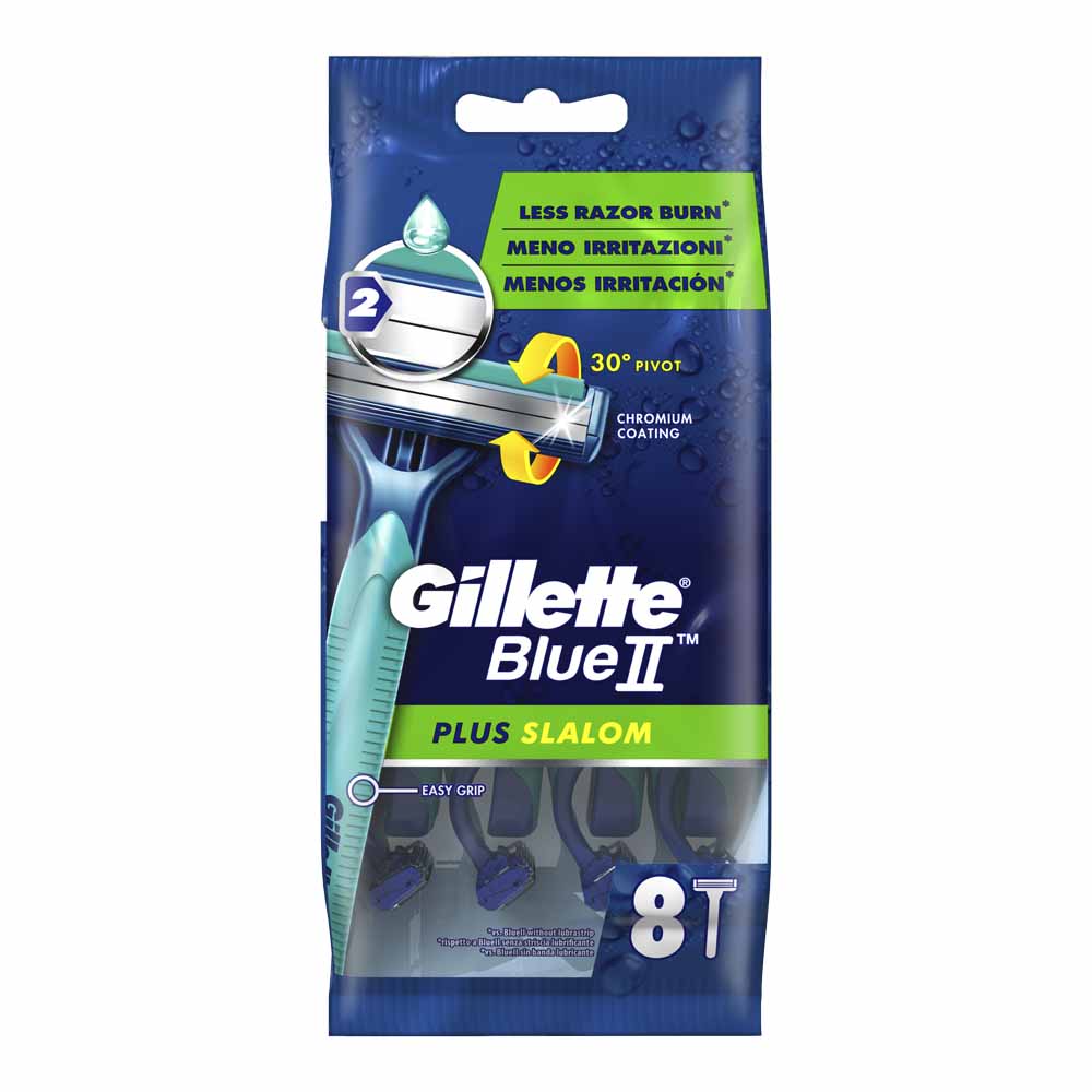 Gillette Blue 2 Disposable Men's Razor 8 pack Image 2