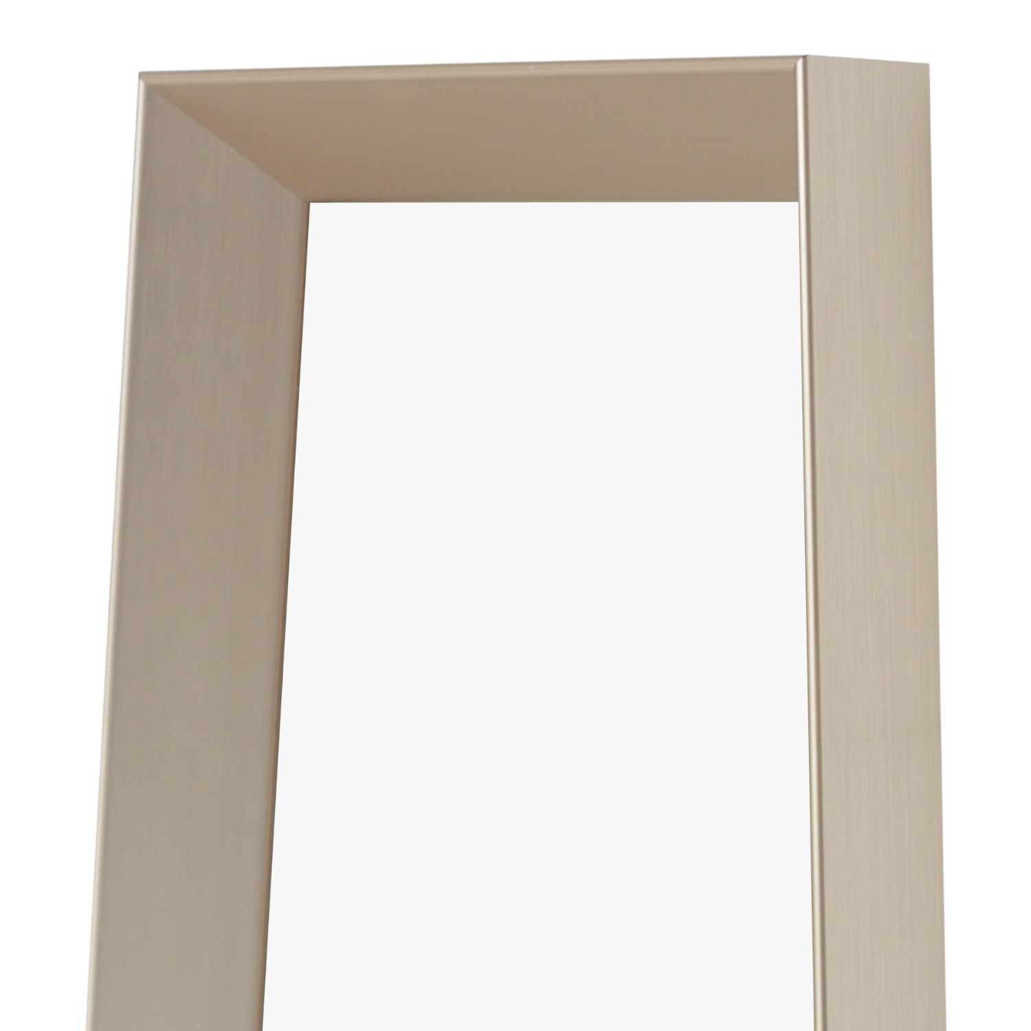 Set of 2 Asymmetric Metallic Mirrors Silver Image 4