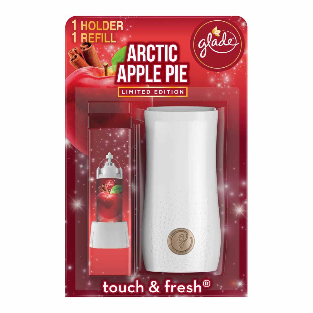 Glade Touch and Fresh Holder and Refill Arctic Apple Pie Air Freshener 10ml Image 1