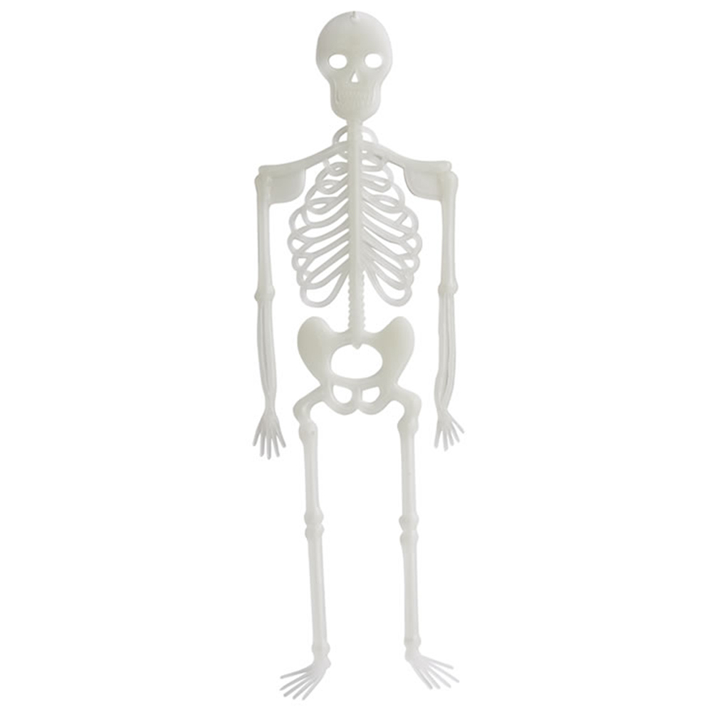 Wilko Halloween Glowing Hanging Skeleton 3 Pack Image 2