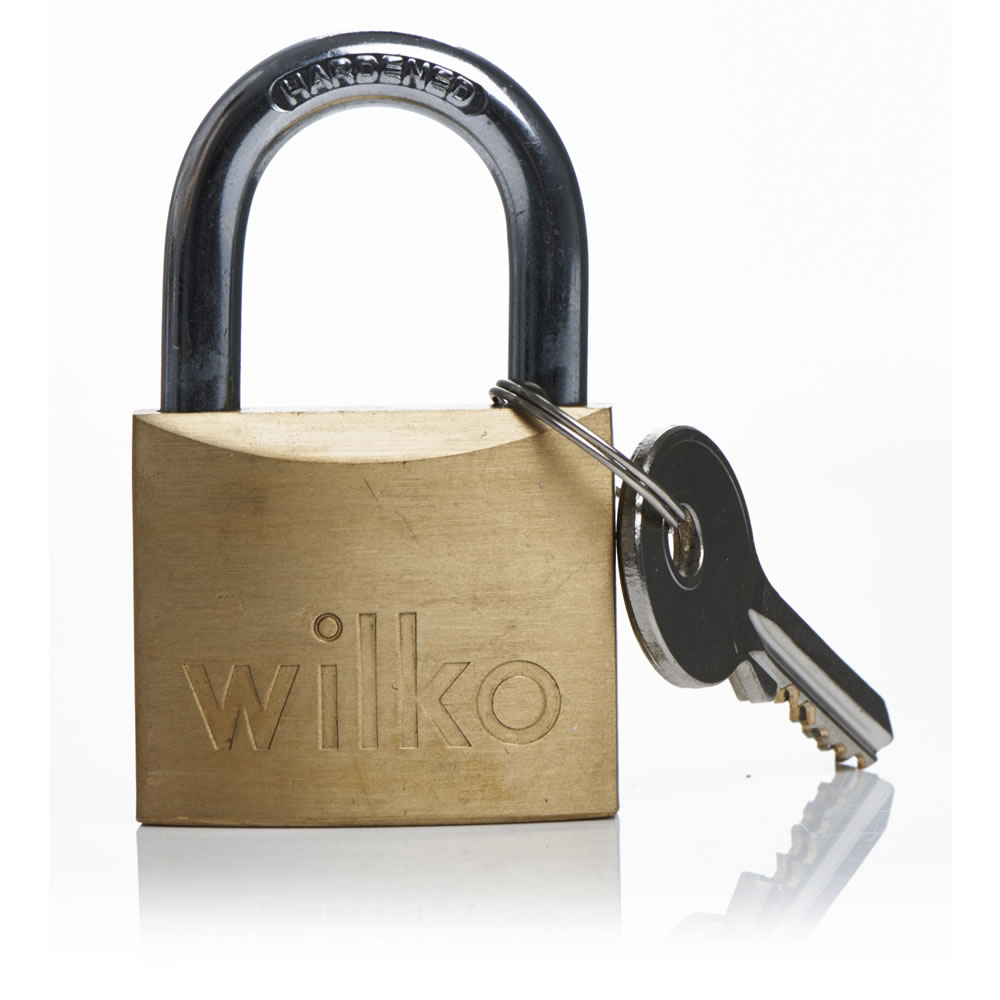 Wilko Double Locking Padlock 40mm Image