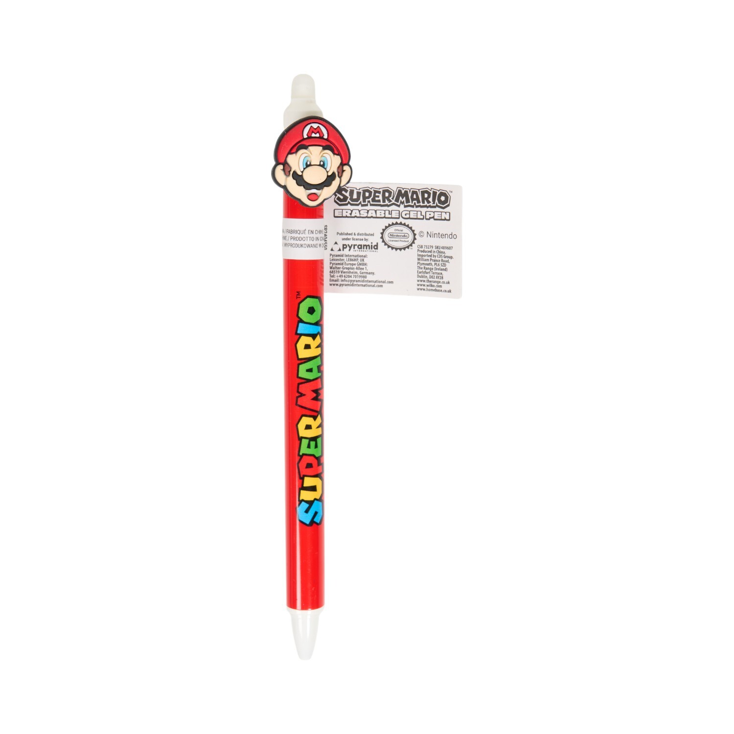 Super Mario Erasable Ink Gel Pen Image 2