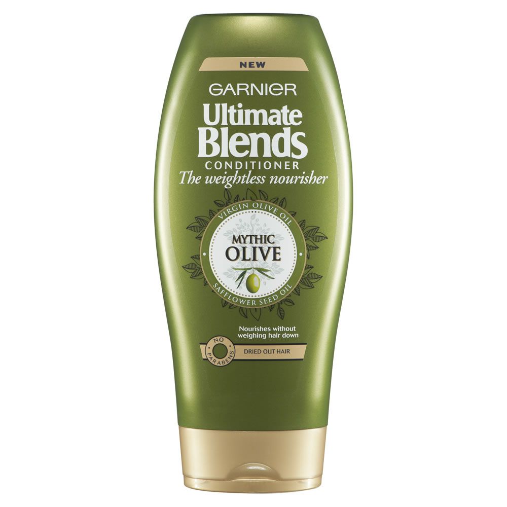 Garnier Ultimate Blends Olive Oil Conditioner for Dry Hair 360ml Image 1
