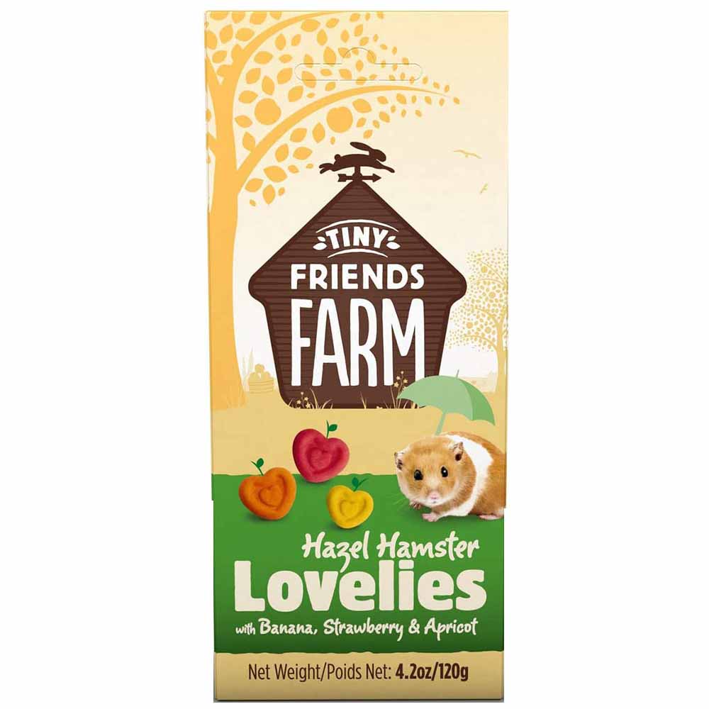Supreme Tiny Friends Farm Hazel Hamster Lovelies Food 120g  - wilko