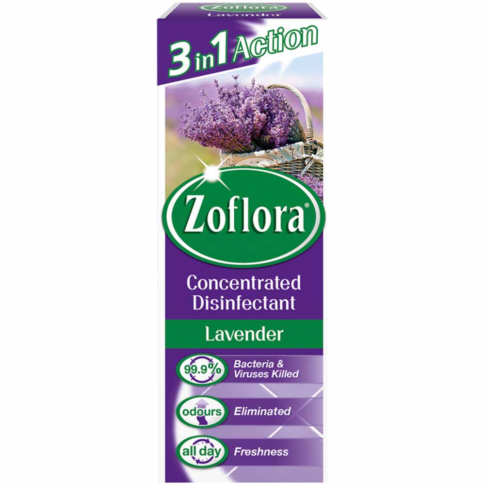 Zoflora Lavender Concentrated Disinfectant 120ml  - wilko