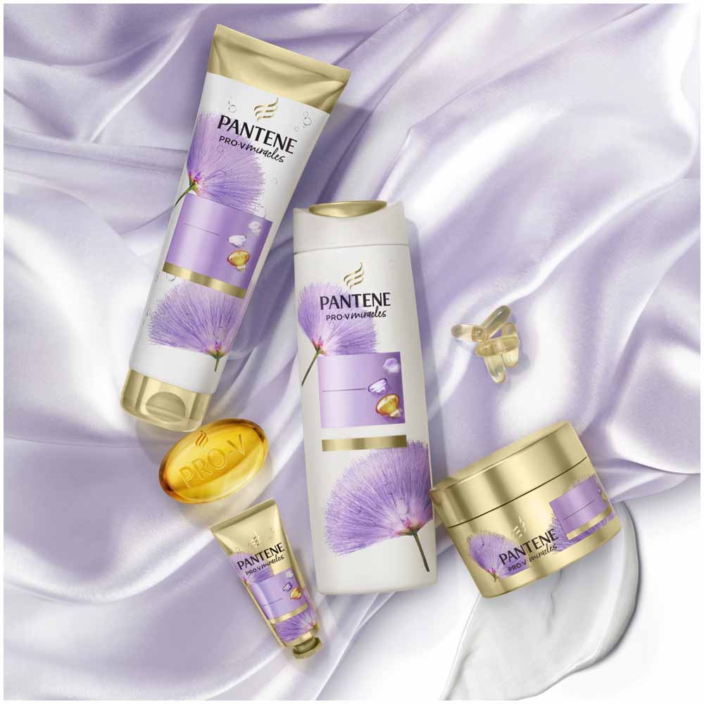 Pantene Pro V Miracles Silky & Glowing Shampoo 400ml Image 9
