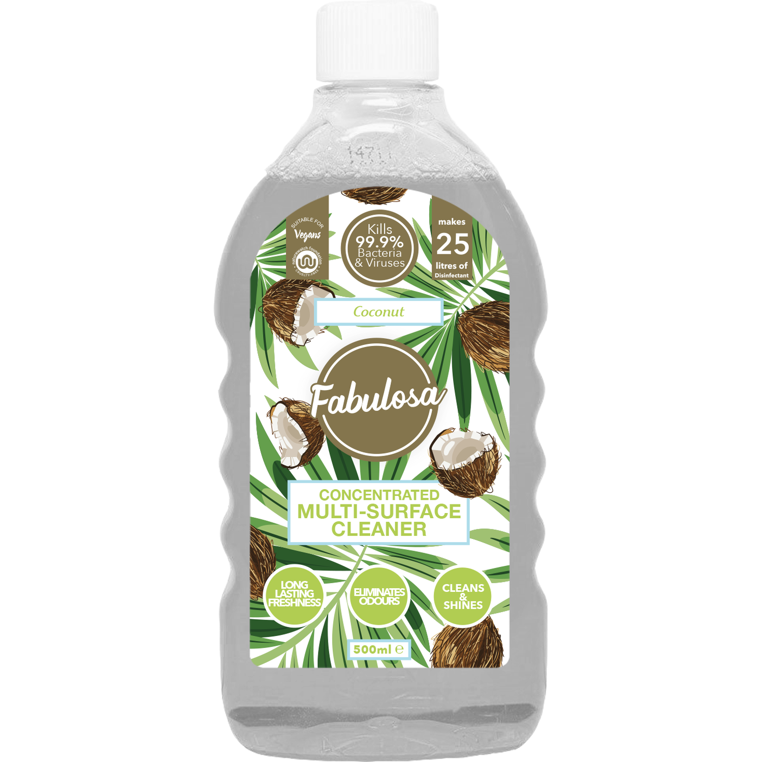 Fabulosa Concentrated Disinfectant - Coconut Image