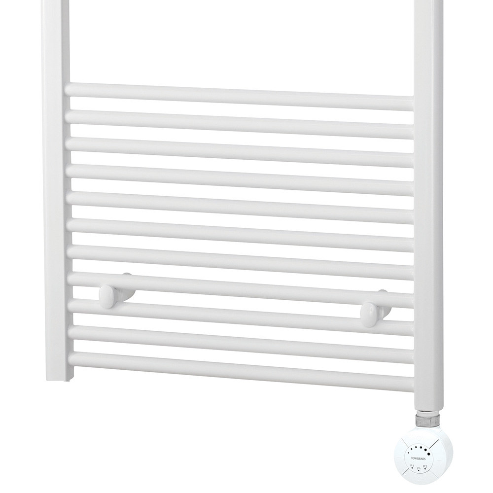 Towelrads Richmond Thermostatic White Towel Radiator 1600 x 450mm 600W Image 3