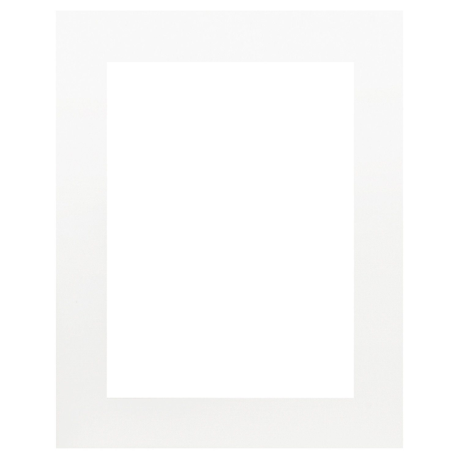 Ivory Rectangular Photo Frame Mount 8 x 6 inch Image