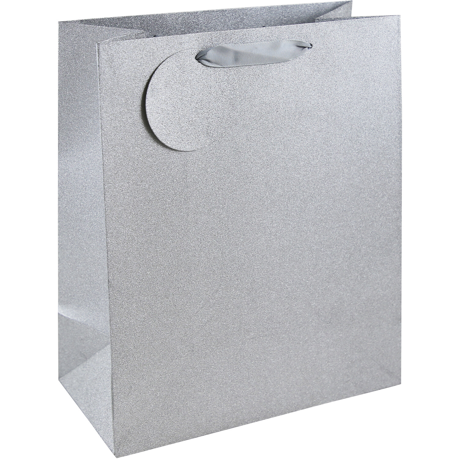 Shimmer Gift Bag - Silver / Large Image 1