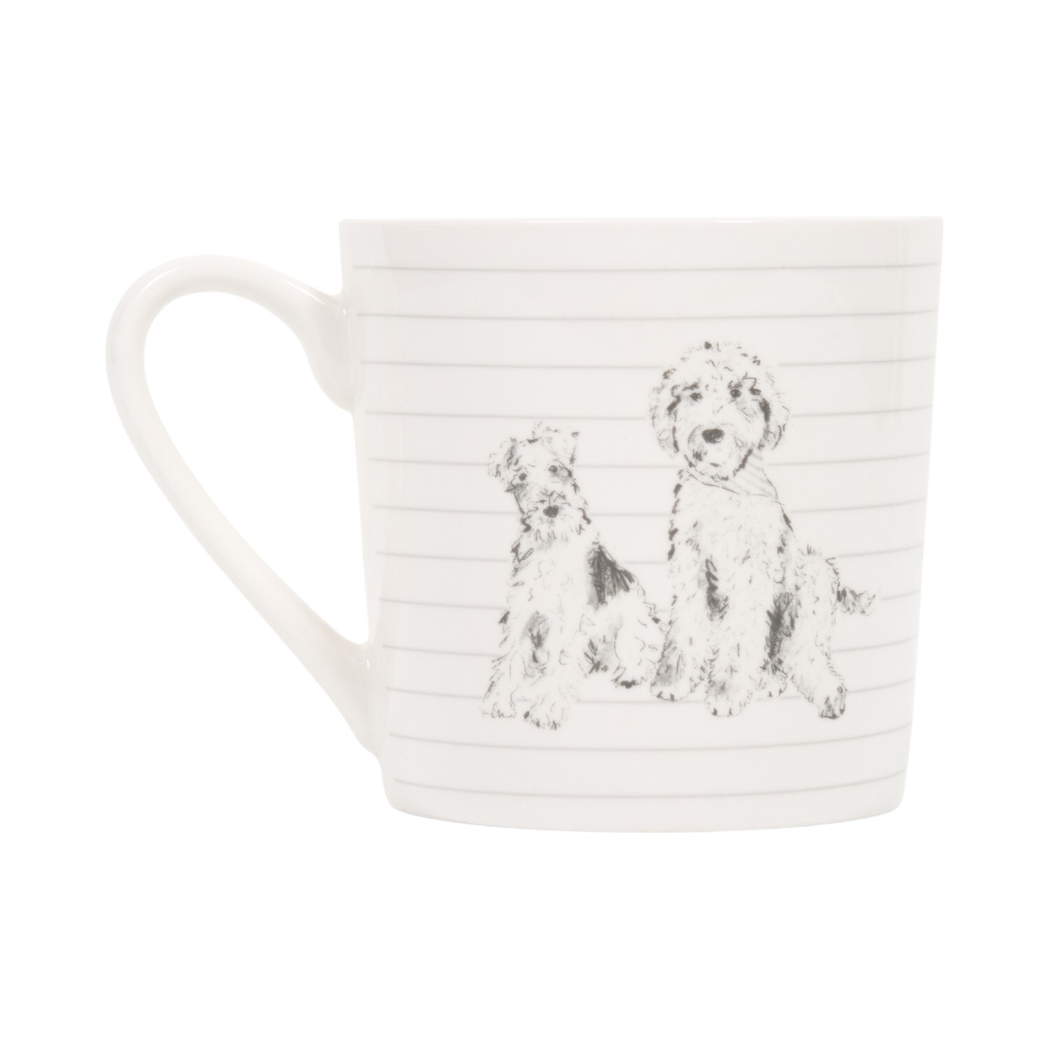 Pack of 4 Waggy Tails Conical Mugs Image 5