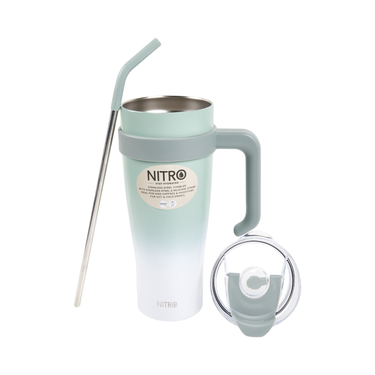 Nitro Stainless Steel Premium Jumbo Tumbler Image 8