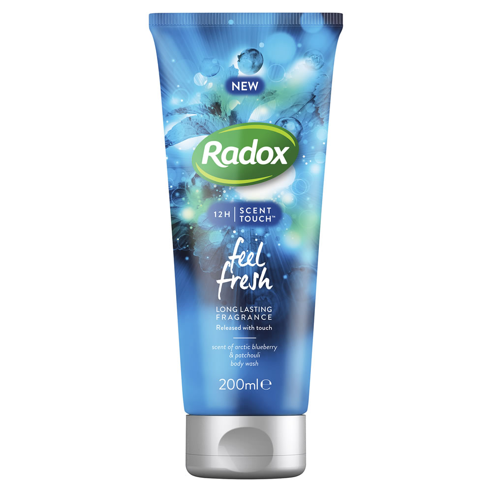 Radox 12H Scent Touch Feel Fresh Body Wash 200ml Image
