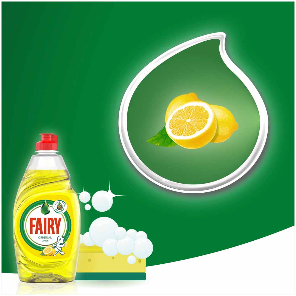 Fairy Lemon Dish Washing Liquid 1150ml Image 6