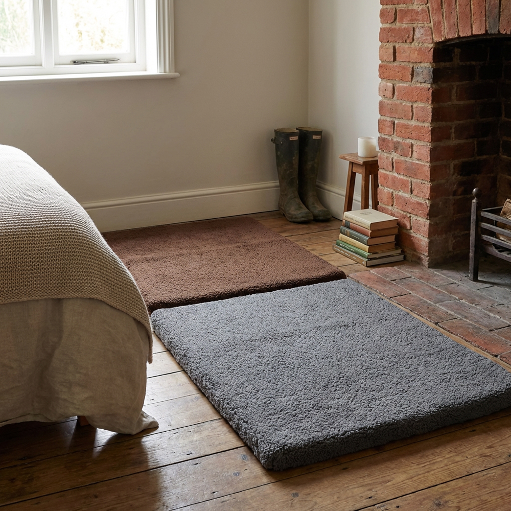 Single Clever Paws Fleece Memory Foam Soft Dog Bed in Assorted styles Image 5