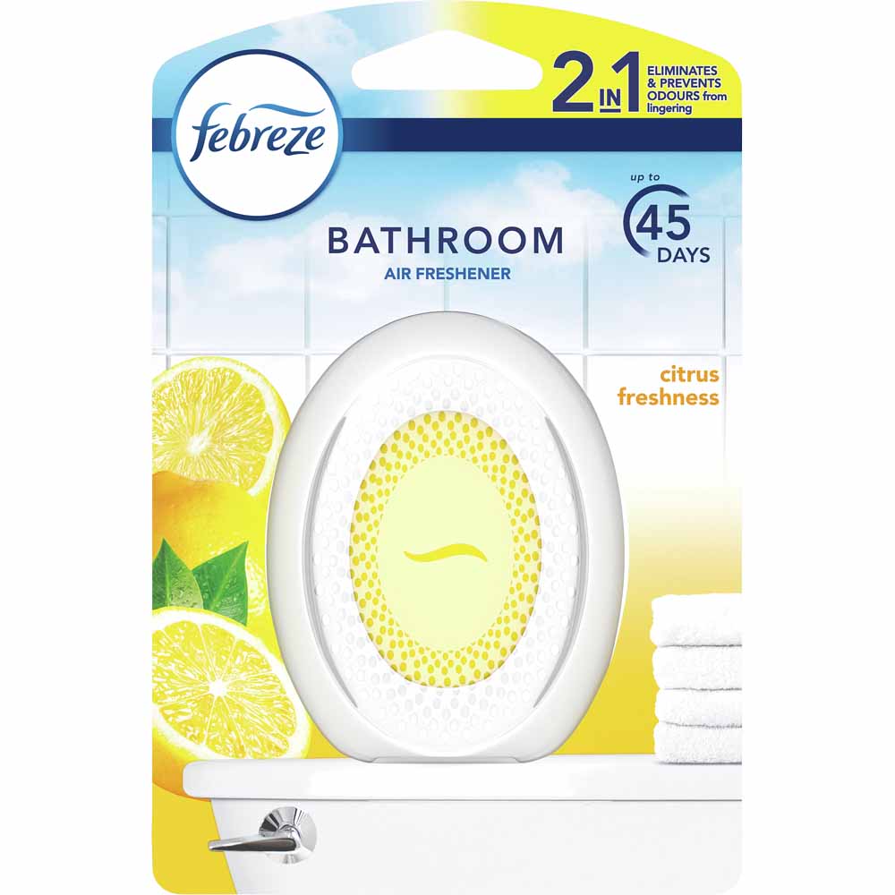 Febreze Bathroom Air Freshener Citrus Freshness 1ct Image 1