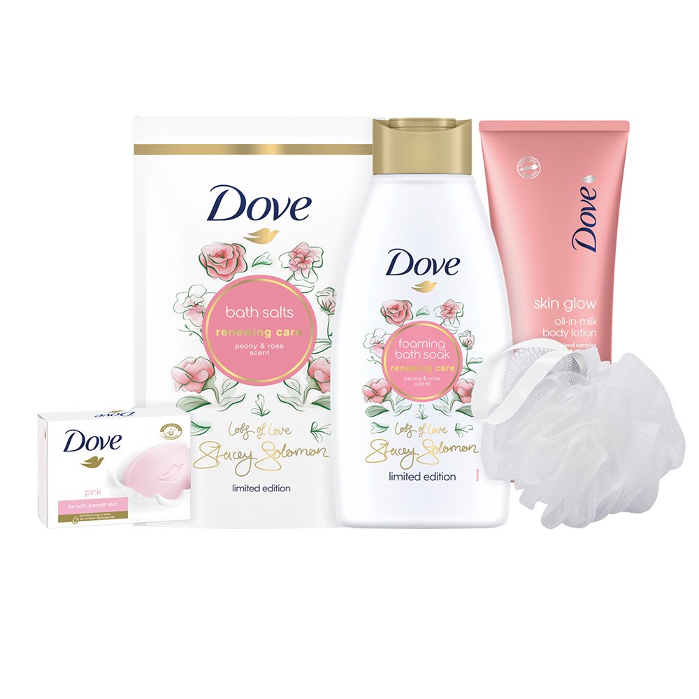 Dove Radiantly Refreshing Luxuries Bathe and Bloom Gift Set Image 2