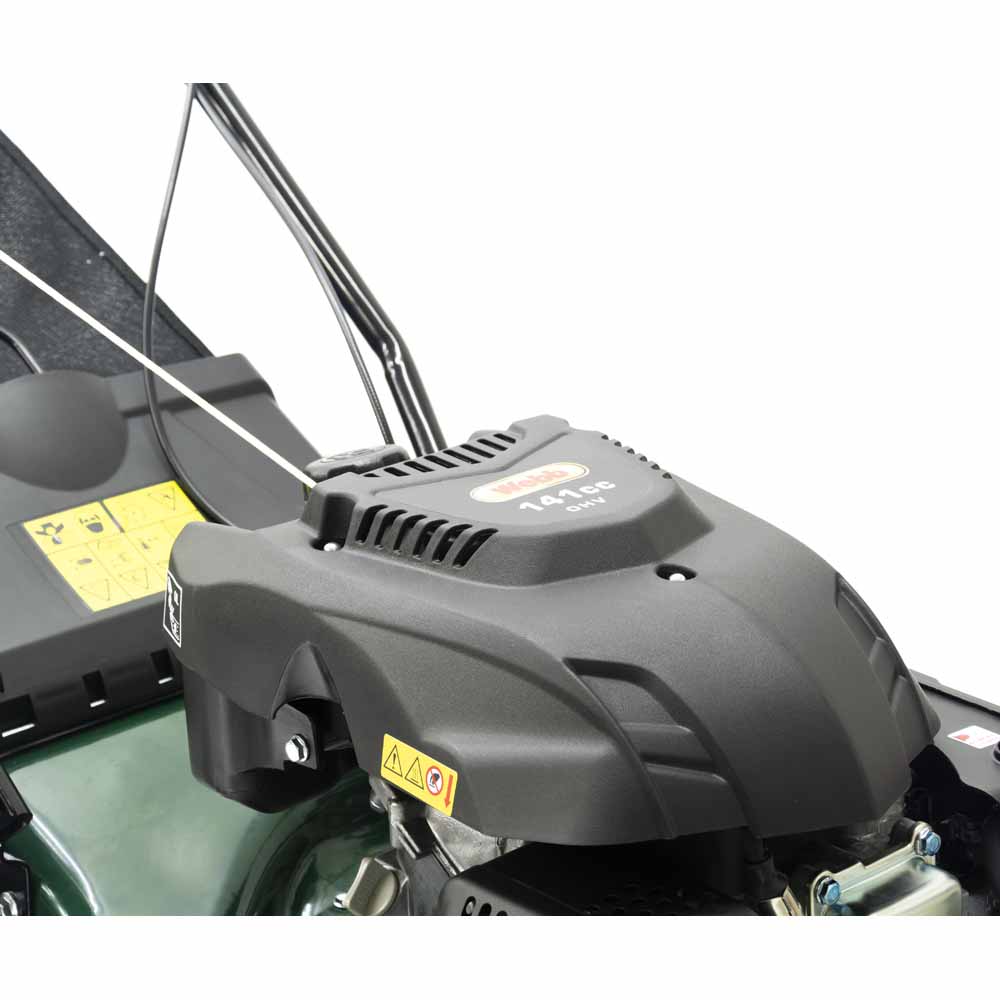 Webb WER460SP 141cc Classic Self Propelled 46cm Petrol Rotary Lawnmower Image 9