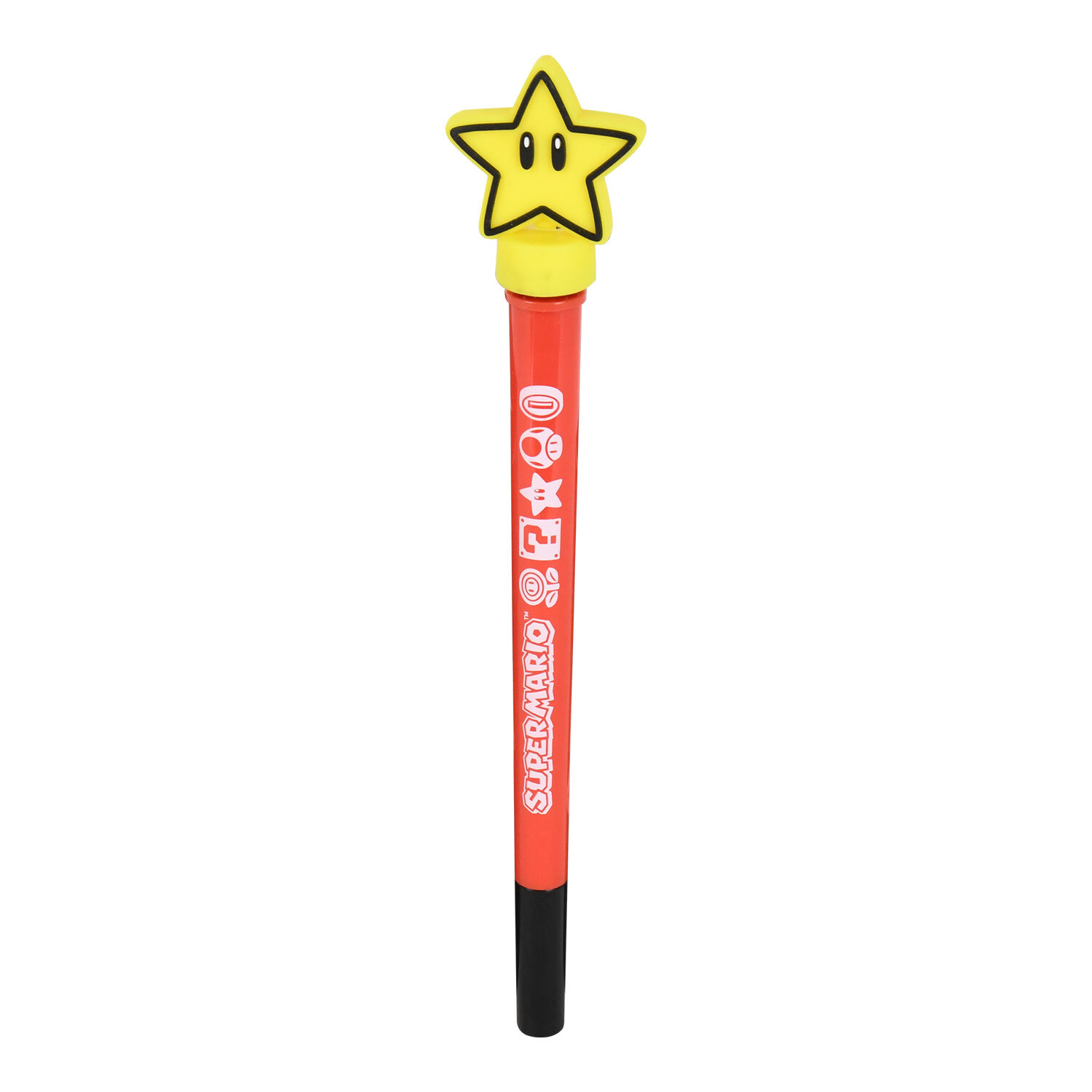Super Mario Spinning Topper Pen - Yellow Image
