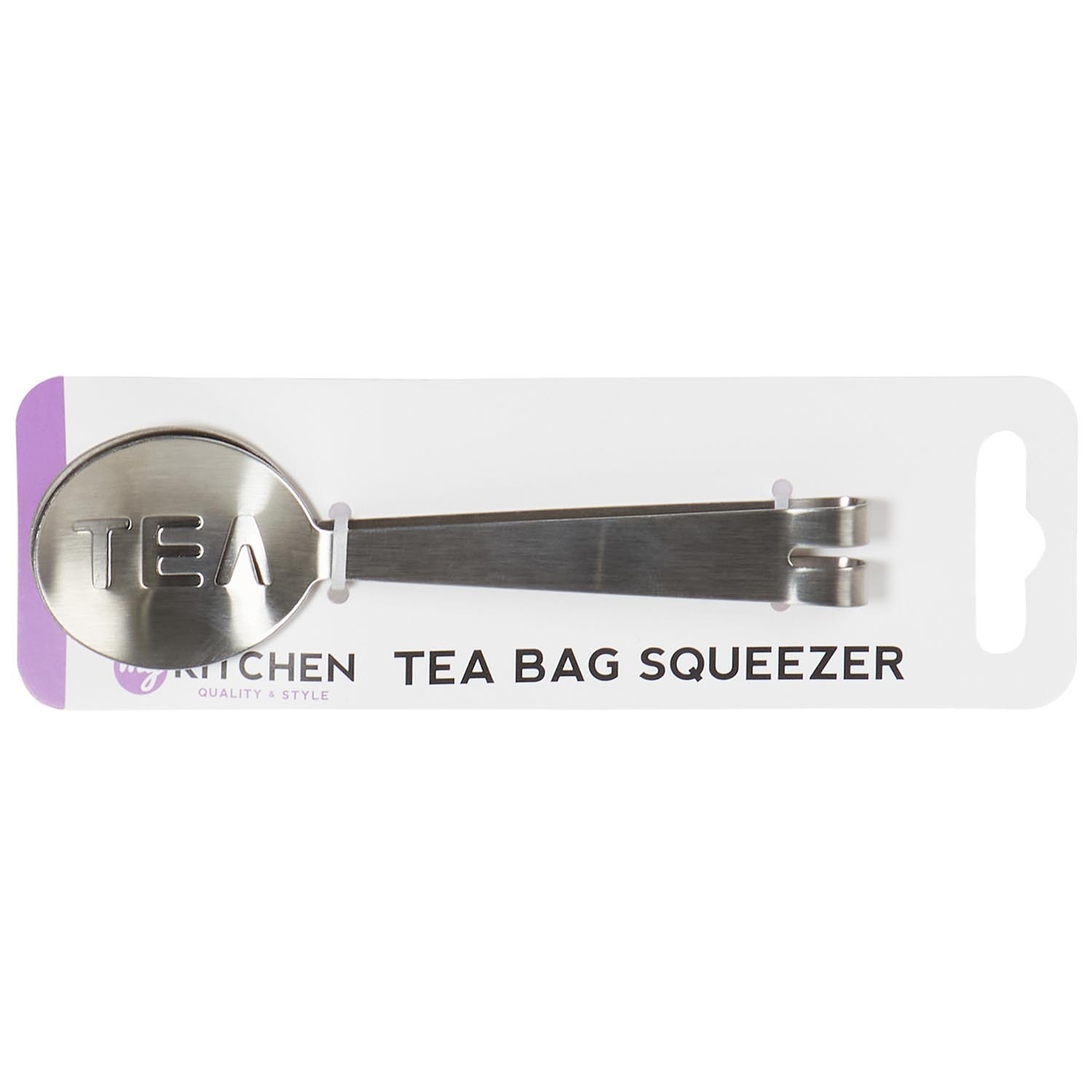 Tea Bag Squeezer - Silver Image 1