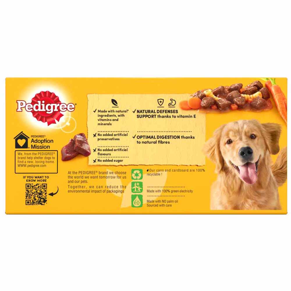 Pedigree Country Casseroles in Gravy Adult Wet Dog Food Tins 6 x 400g Image 5