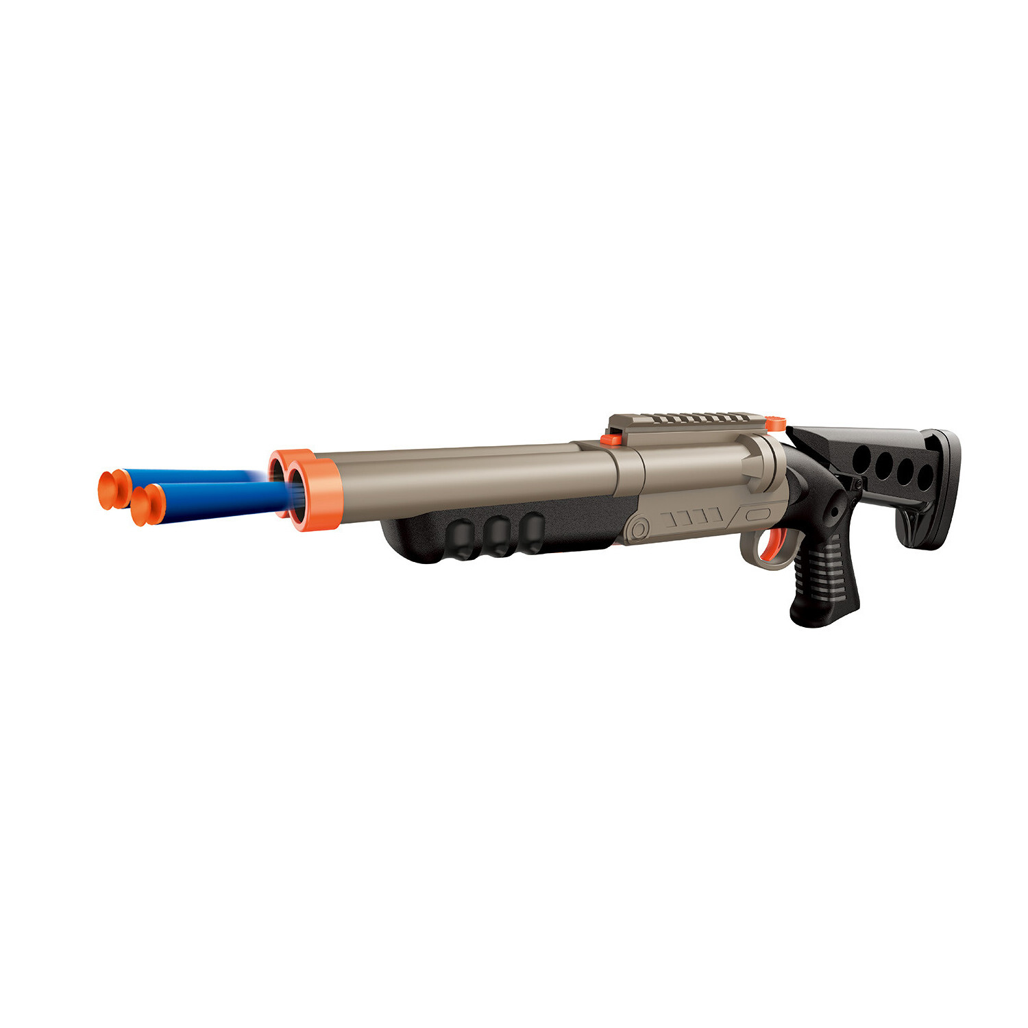Double Barrel Soft Bullet Gun Image