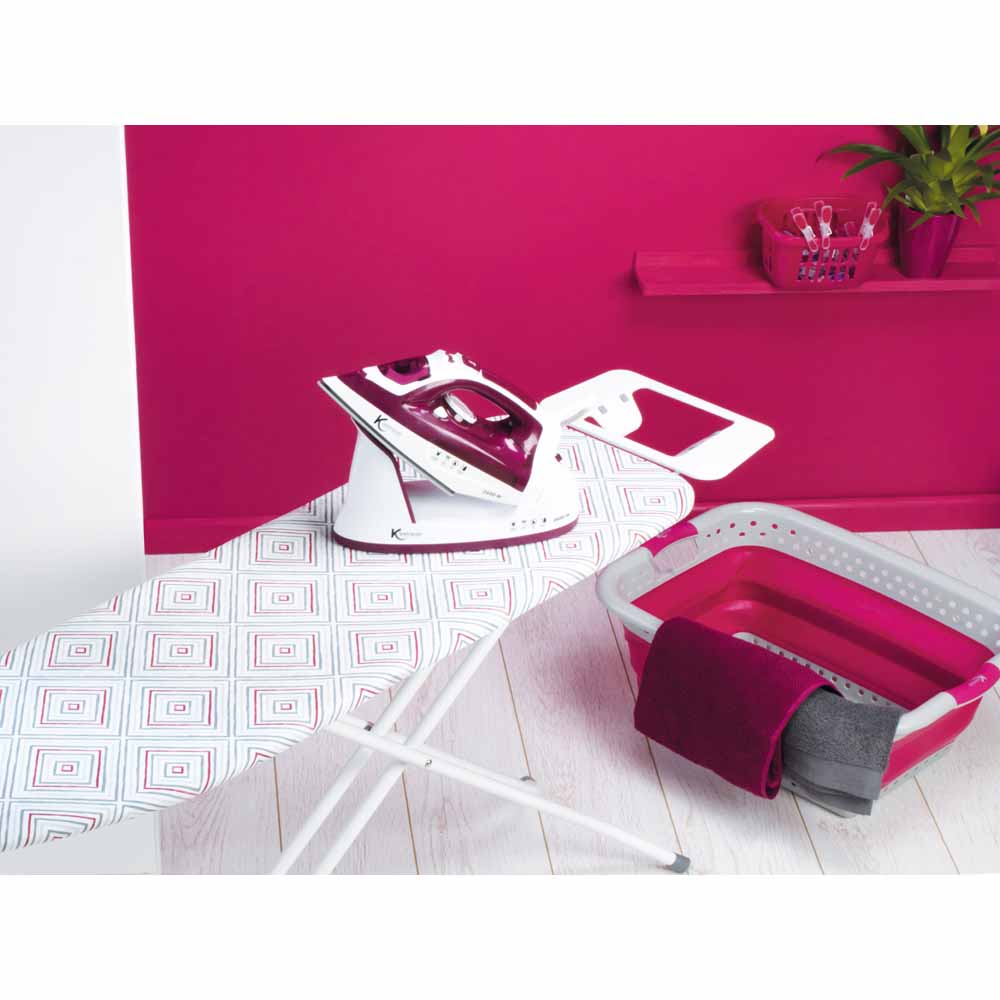 Kleeneze Diamond Ironing Board 114 x 34cm Wilko