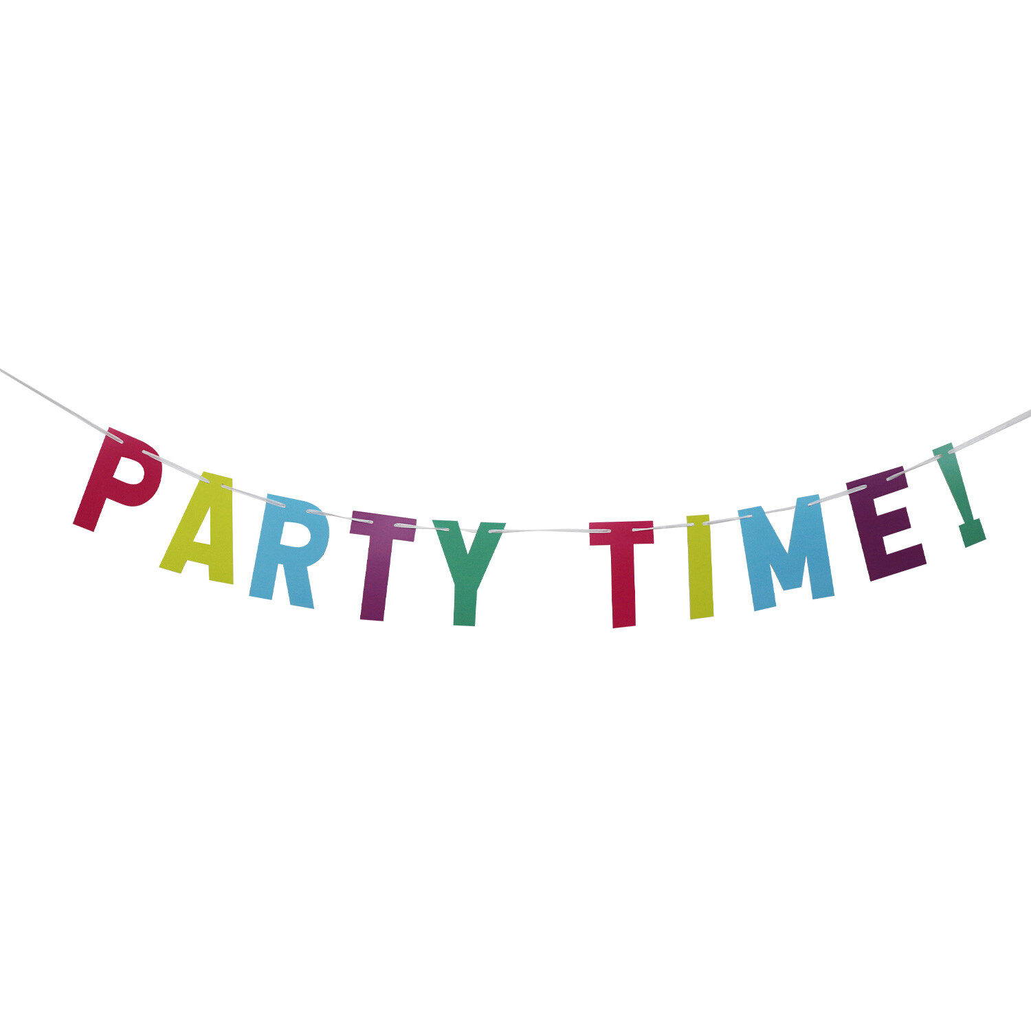 Party Time Bunting - Multi Image