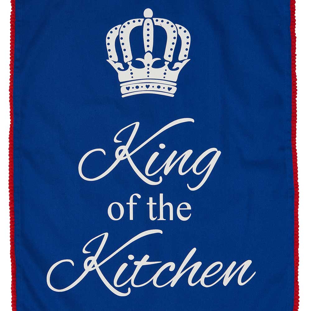 Wilko King of the Kitchen Tea Towel Image 3