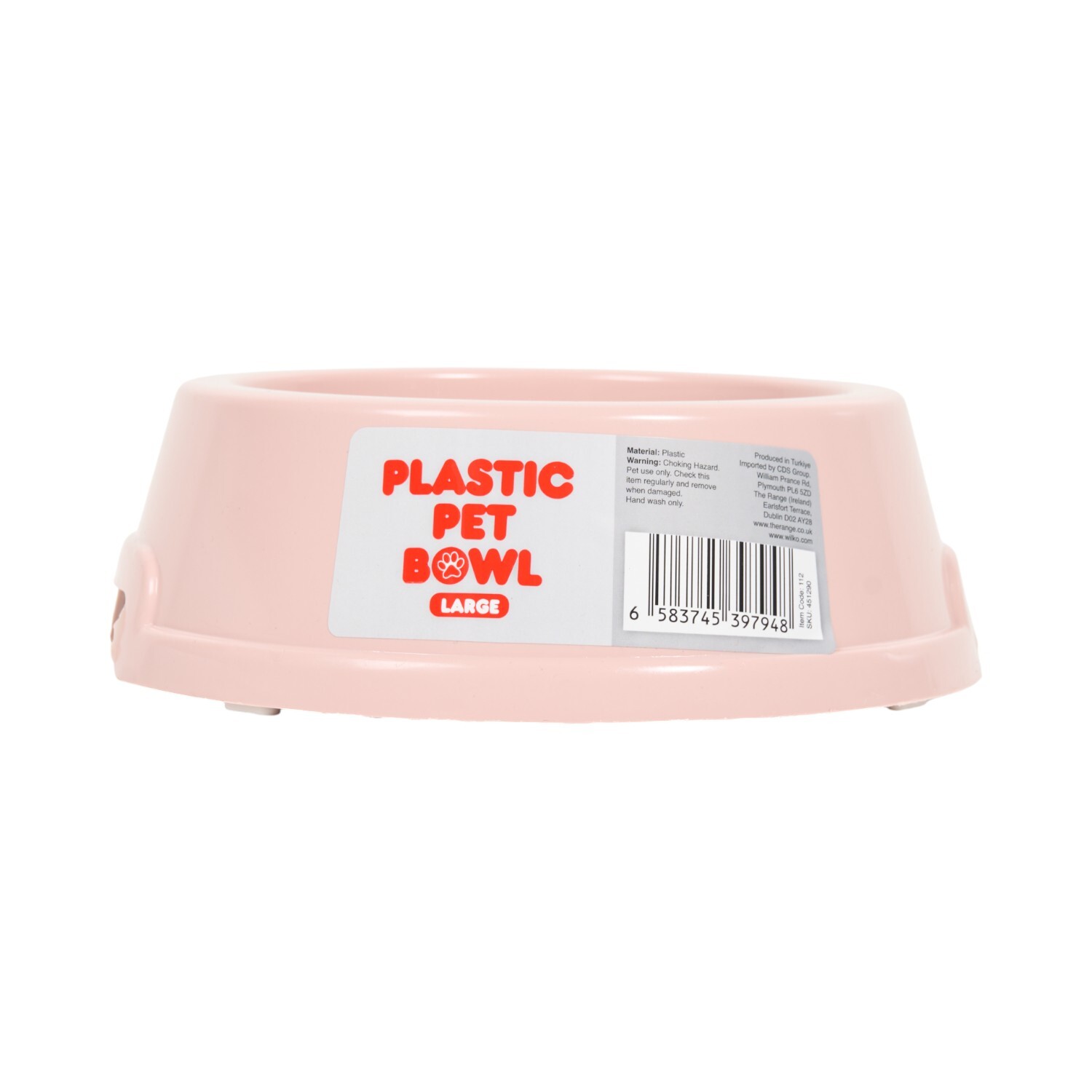 Large Plastic Pet Bowl Image 7