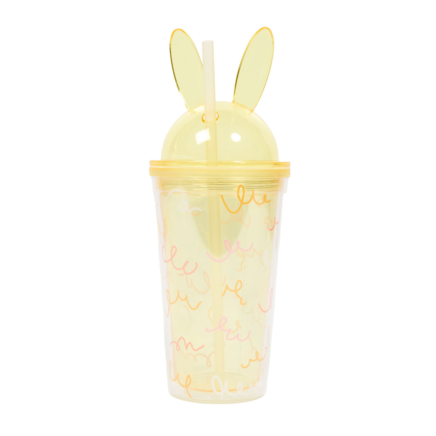 Bunny Shape Tumbler with Straw Image 11