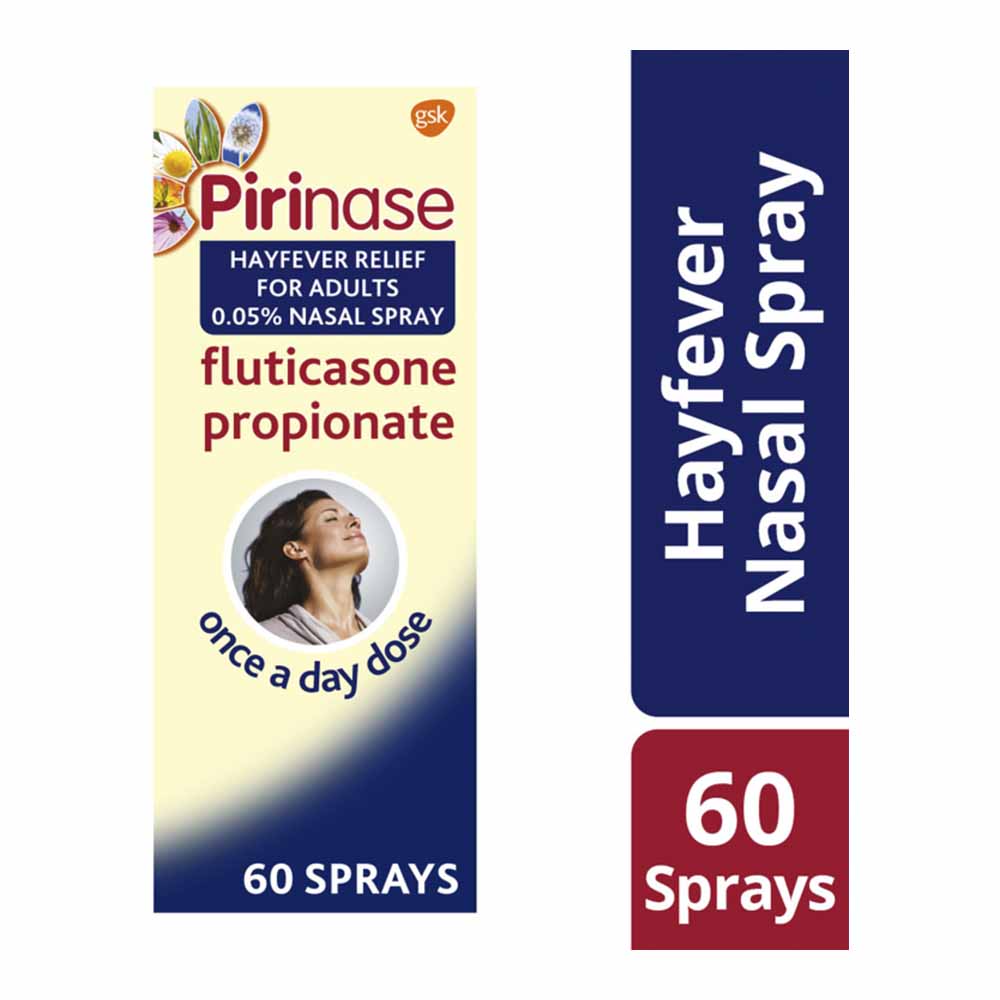 Pirinase Hayfever Nasal Spray 60 Sprays Image 1