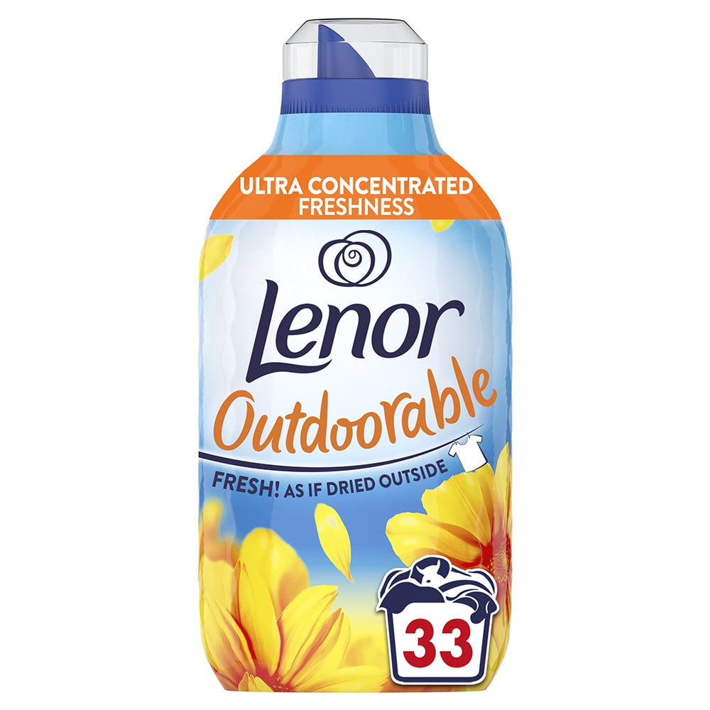 Lenor Outdoorable Summer Breeze Fabric Conditioner 33 Washes Case of 6 x 462ml Image 2