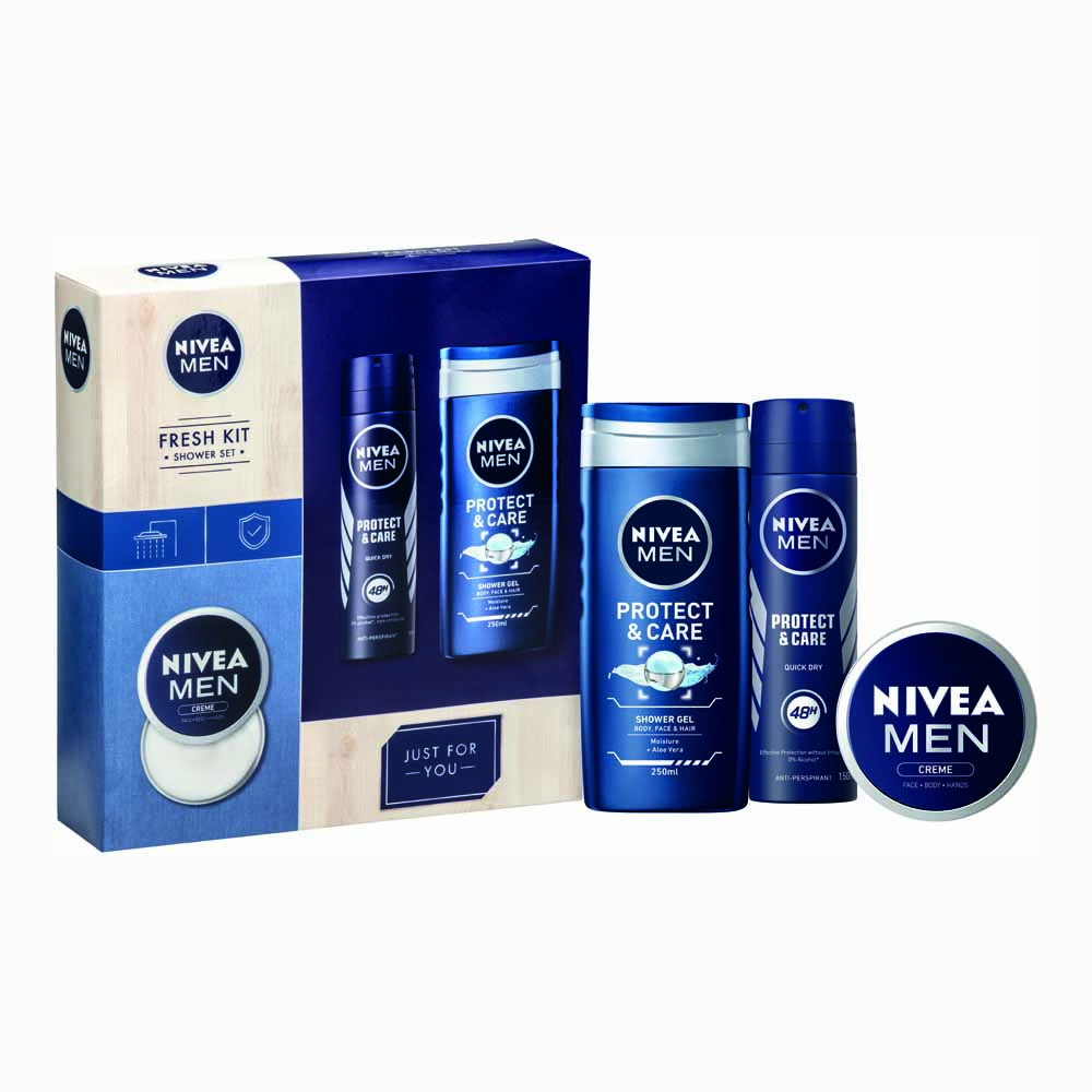 Nivea Men Smooth and Fresh Shaving Gift Set Image 2