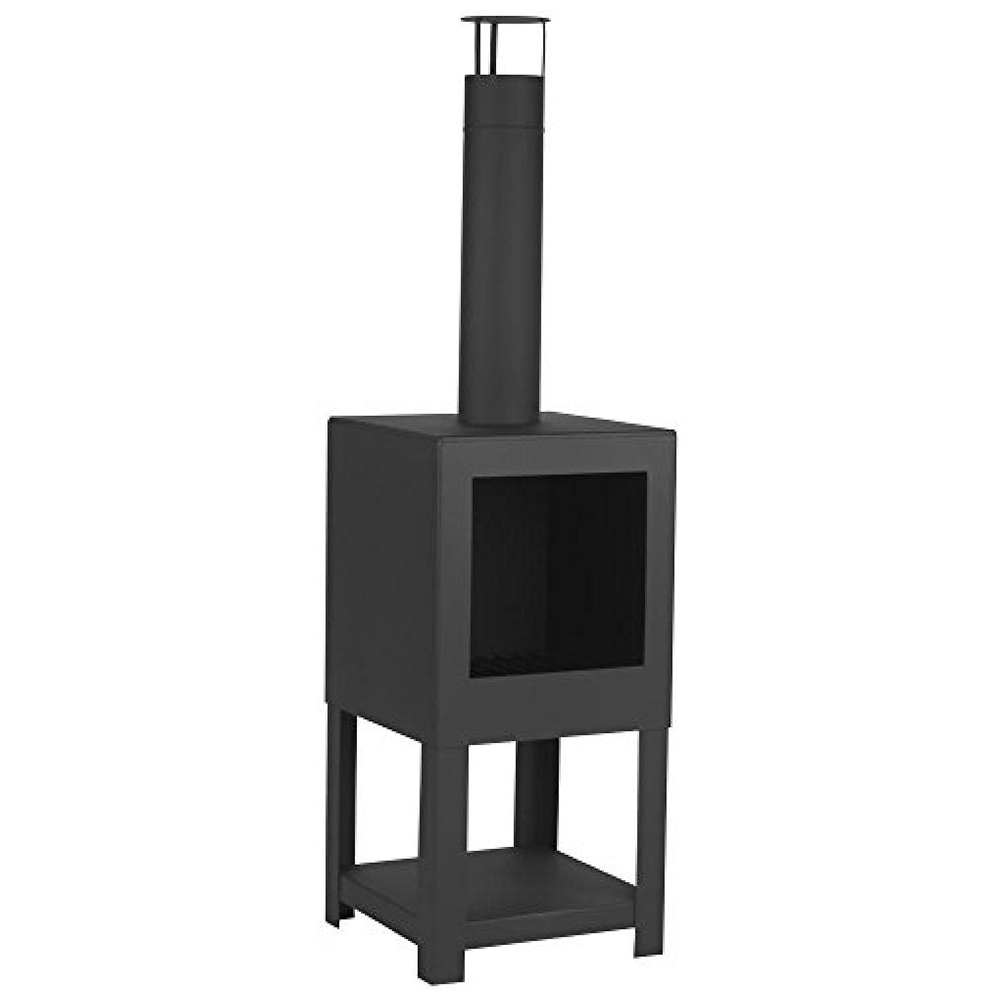 Fallen Fruits Square Terrace Heater with Wood Store Image